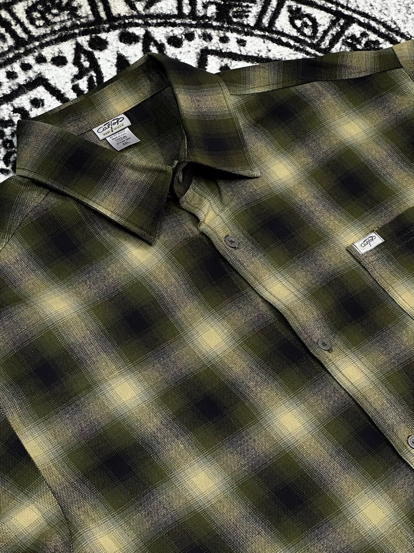 CALTOP VETERANA MANGA LARGA | #2000 OLIVO-BLACK