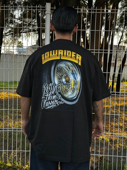 PLAYERA LOWRIDER “ROLLING CLASSICS”