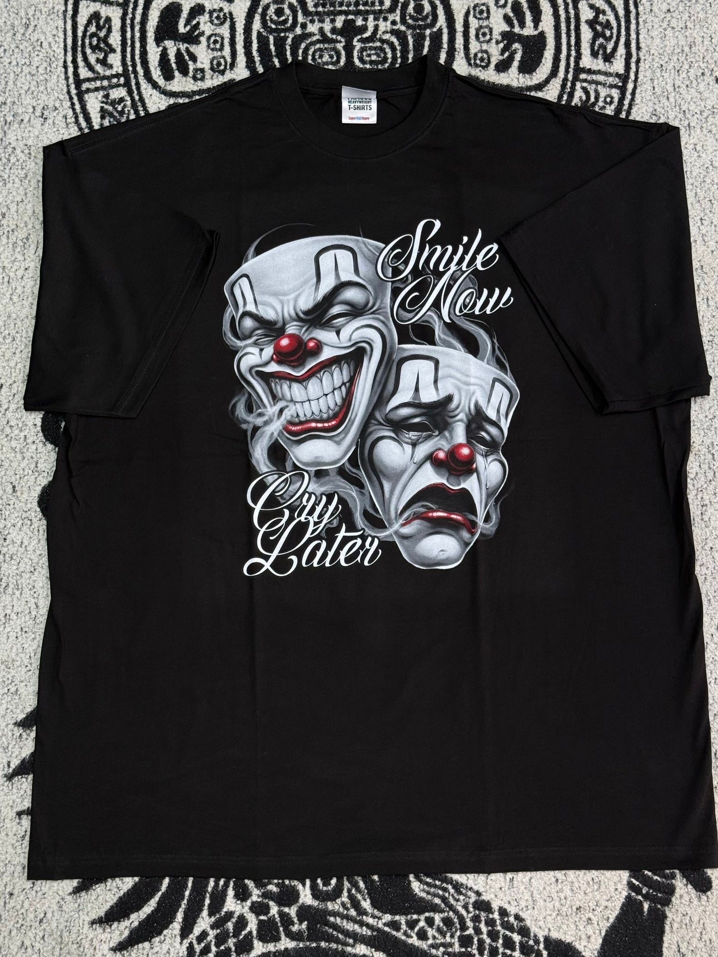 PLAYERA SHAKAWEAR SUPERMAXHEAVY “SONRÍE AHORA”