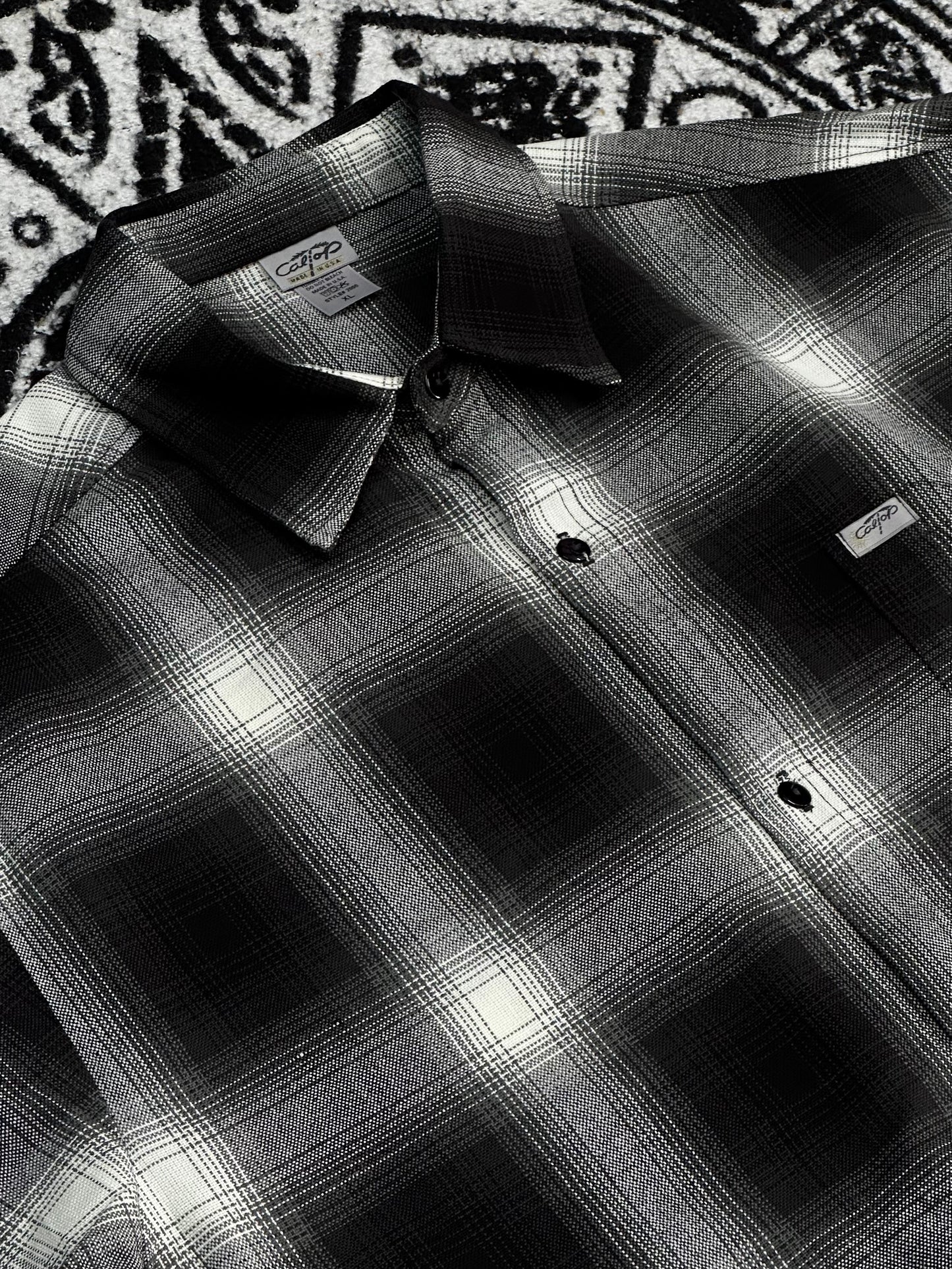 CALTOP VETERANA MANGA LARGA | #2000 NEGRO-BLANCO