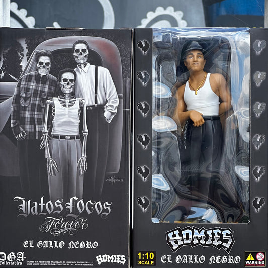 HOMIES X DGA FIGURA “GALLO NEGRO” COLECCIONABLE