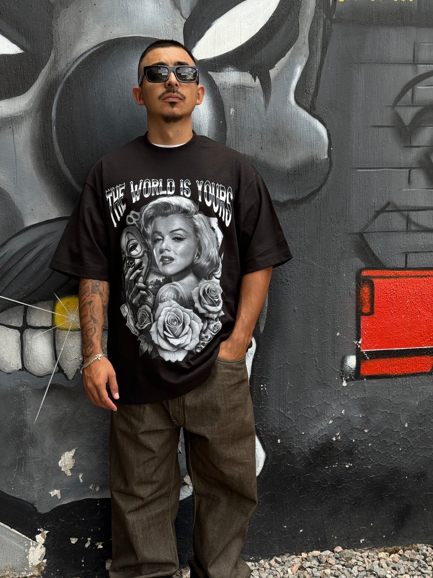 PLAYERA SHAKAWEAR SUPERMAXHEAVY “MARYLIN MONROE”