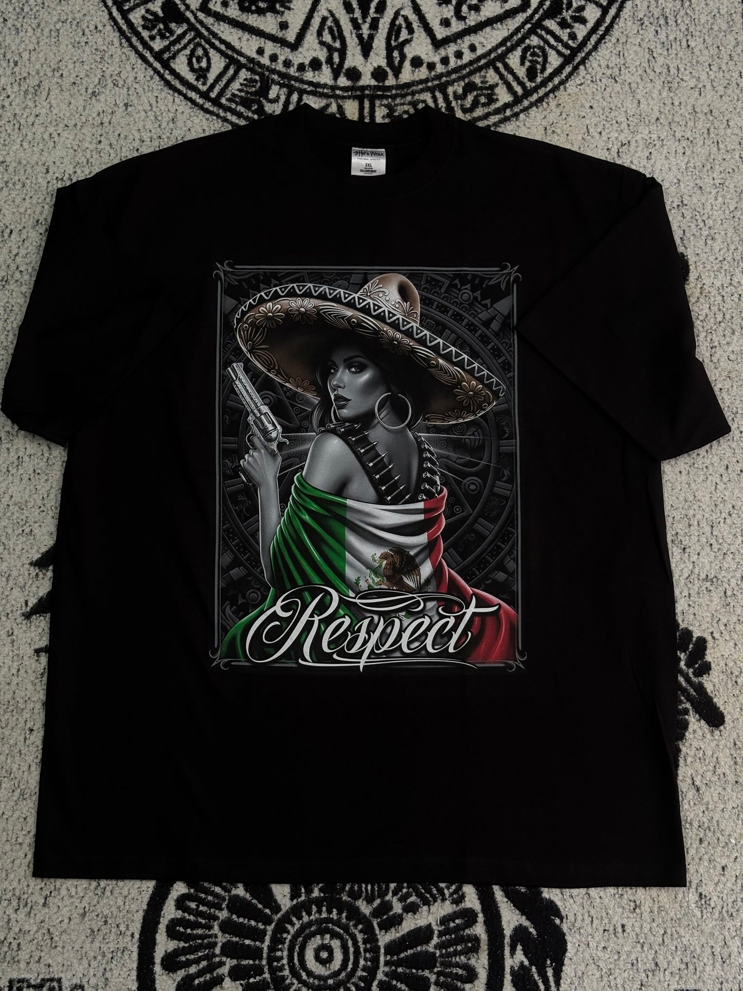 PLAYERA SHAKAWEAR SUPERMAXHEAVY “RESPECT”