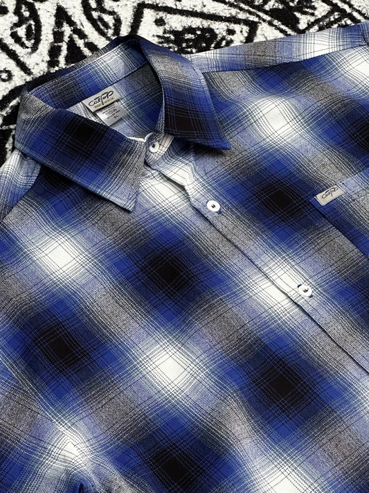 CALTOP VETERANA MANGA LARGA | #2000 AZUL REY- BLANCO