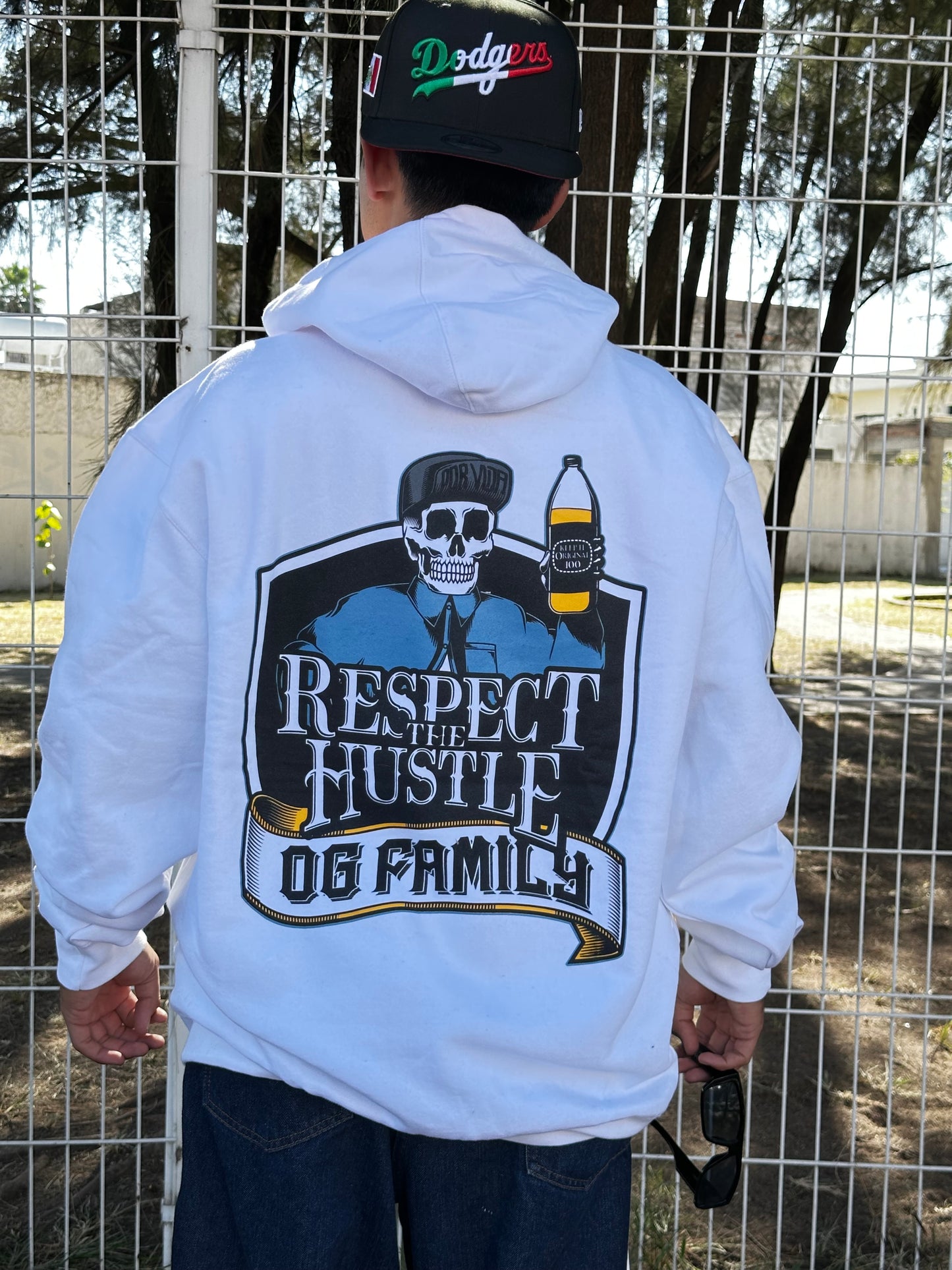 SUDADERA HOODIE OG FAMILY “RESPECT HUSTLE”