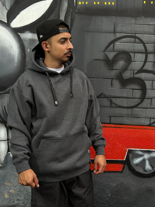 SUDADERA PROCLUB HOODIE 13Oz | GRIS OBSCURO