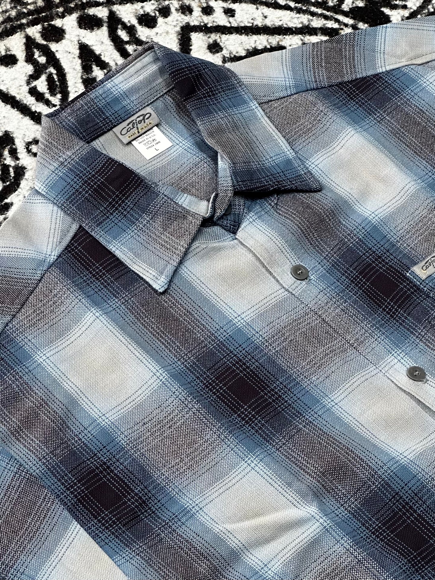 CALTOP VETERANA MANGA LARGA | #2000 AZUL CIELO - GRIS