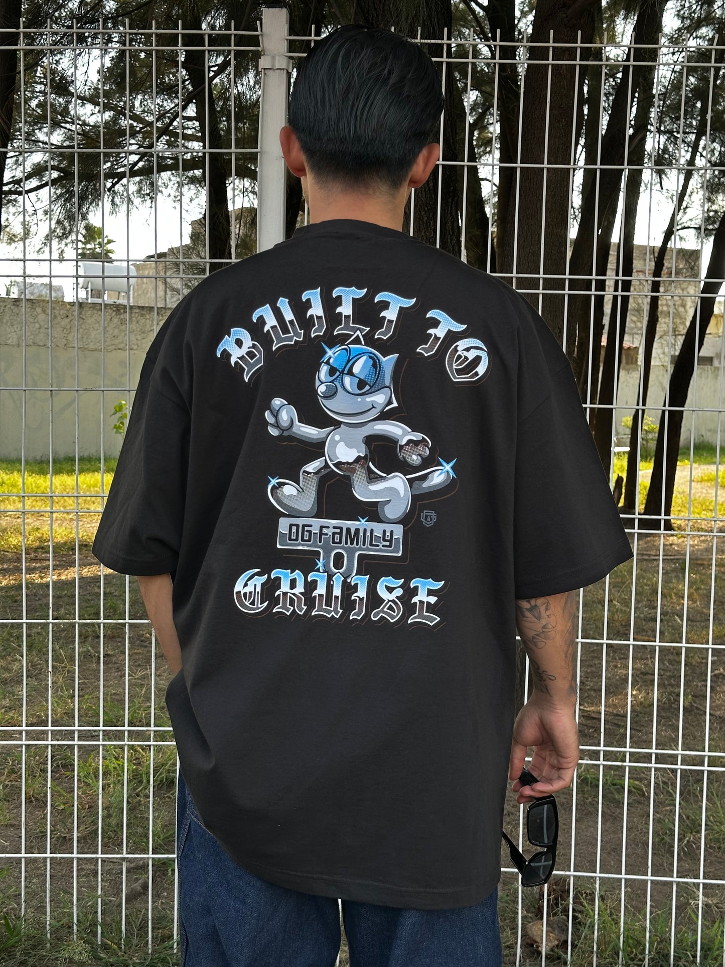 PLAYERA OG FAMILY SÚPER MAX HEAVY “BUILT TO CRUISE”