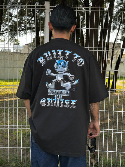 PLAYERA OG FAMILY SÚPER MAX HEAVY “BUILT TO CRUISE”