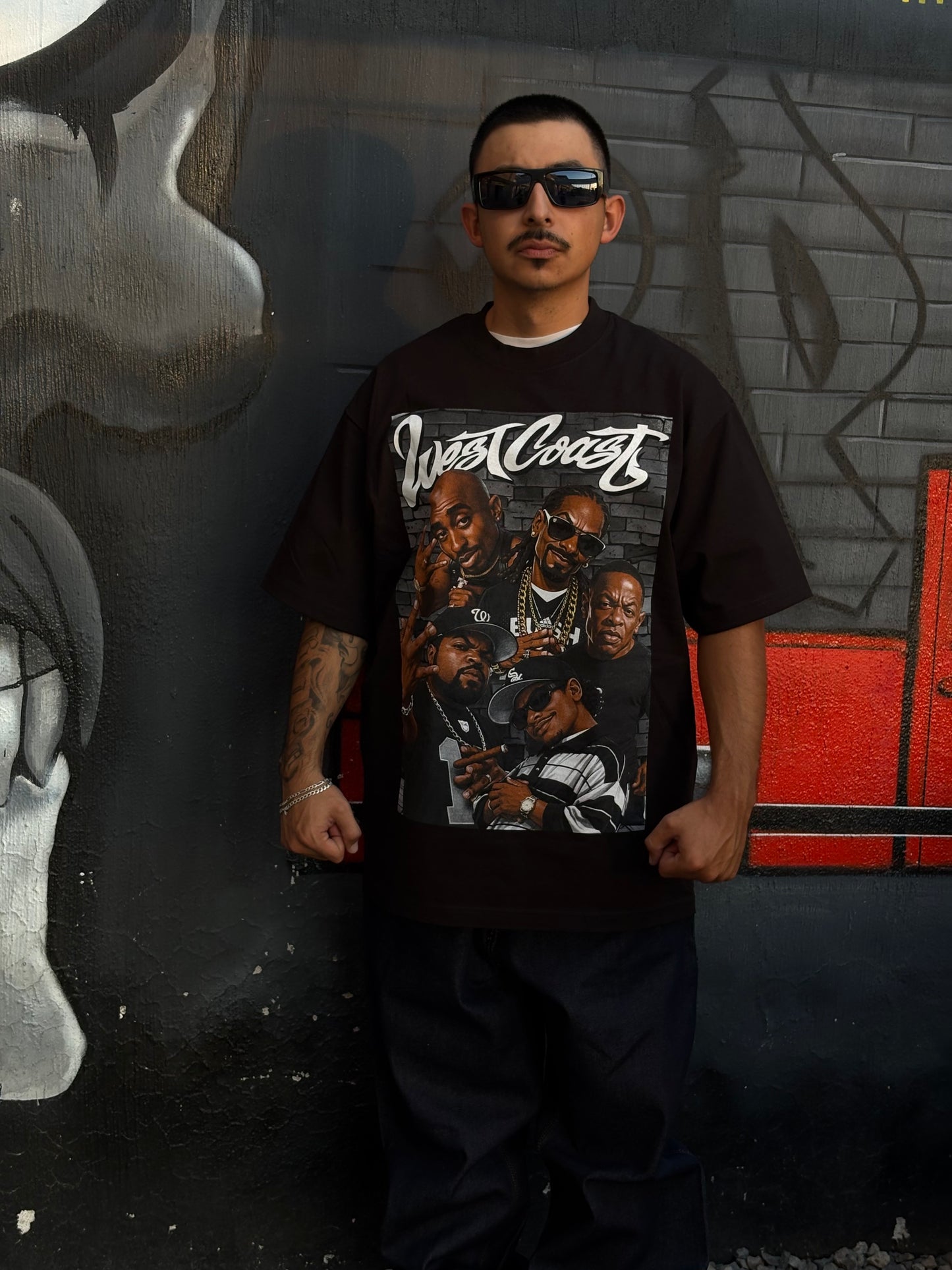 PLAYERA SHAKAWEAR SUPERMAXHEAVY “WEST CAST”