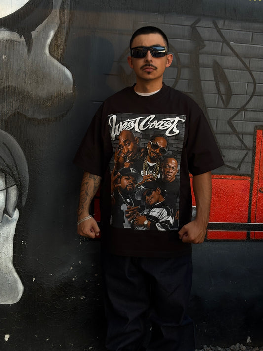 PLAYERA SHAKAWEAR SUPERMAXHEAVY “WEST CAST”