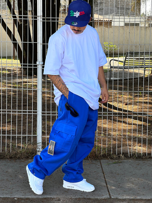 FB PANTS CARGO HEAVYWEIGHT AZUL REY