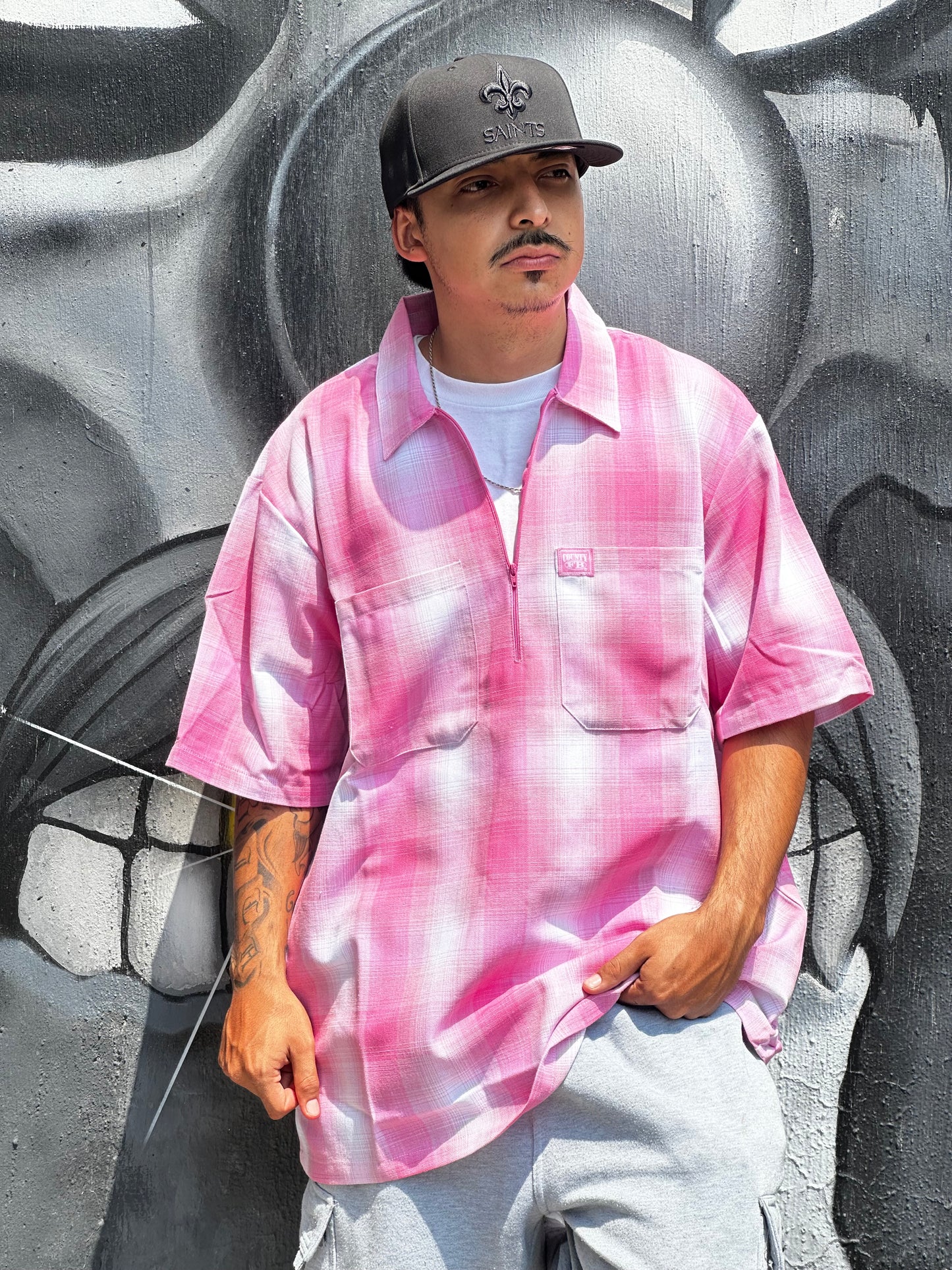 FB COUNTY 1/2 ZIPPER “CHECKER” VETERANA