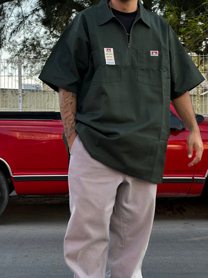 BENDAVIS CAMISA 1/2 CIERRE MANGA CORTA