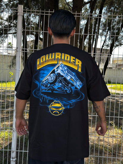 PLAYERA LOWRIDER “4 ON 3 BLACK”