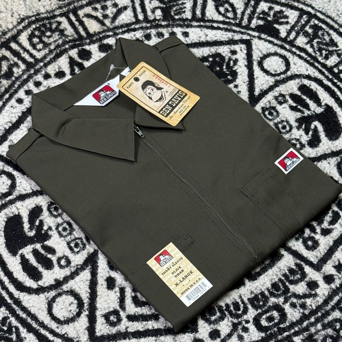 BENDAVIS CAMISA 1/2 CIERRE MANGA CORTA
