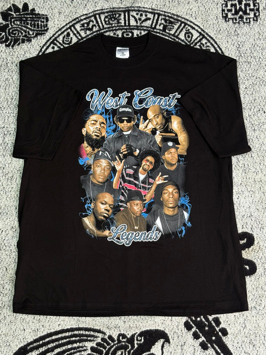 PLAYERA SHAKAWEAR SUPERMAXHEAVY “WEST COAST”