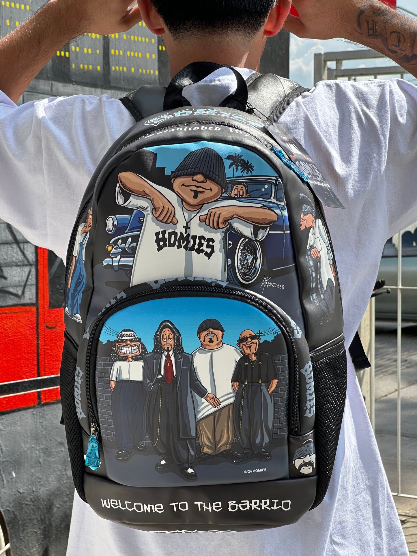 MOCHILA HOMIES x DGA “WELCOME TO THE BARRIO” # 2