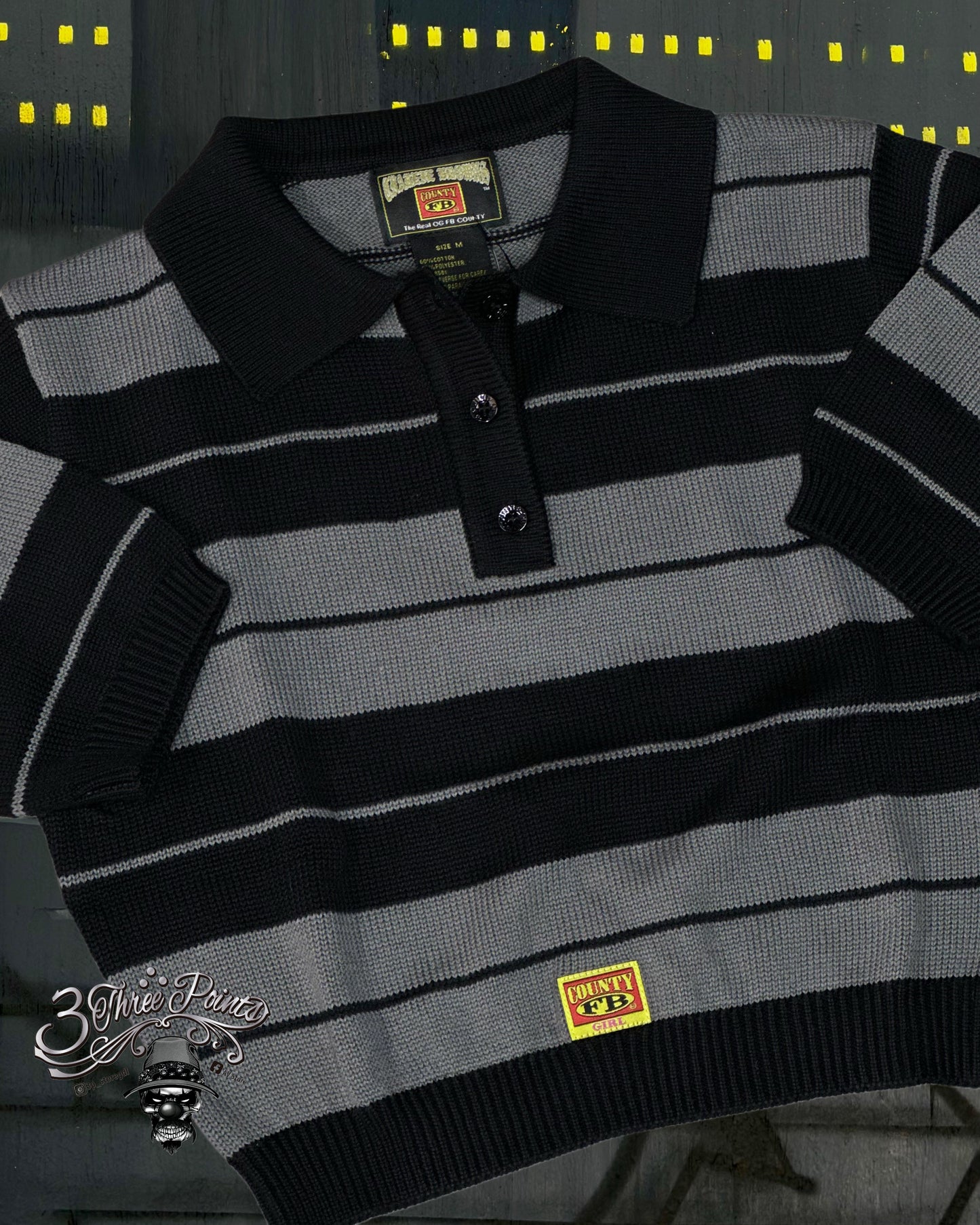 FB COUNTY “CHARLIE BROWN”GIRL CROP TOP
