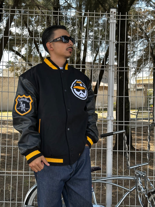 VARSITY JACKET LOWRIDER PIEL
