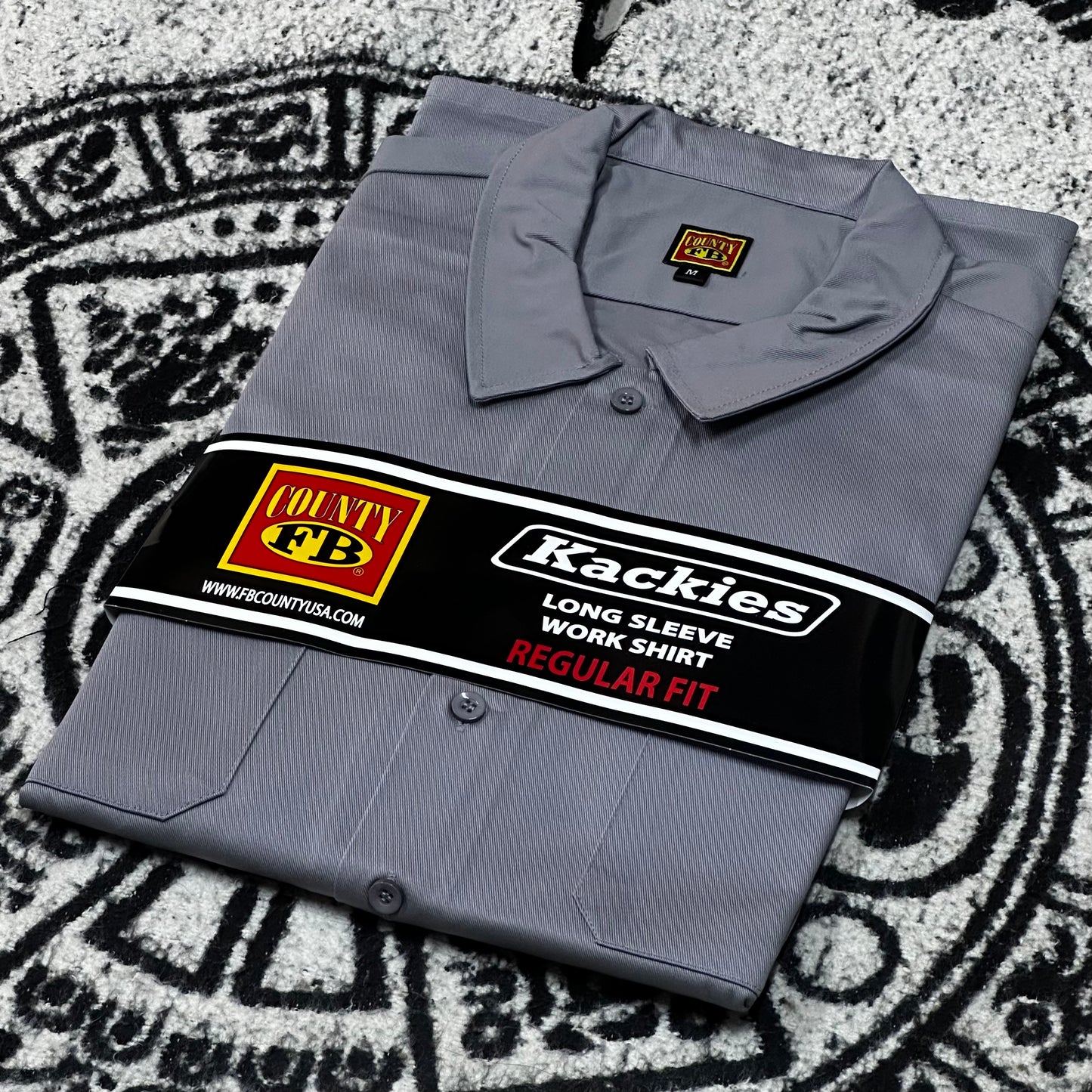 FB COUNTY “KACKIES” CAMISA MANGA LARGA