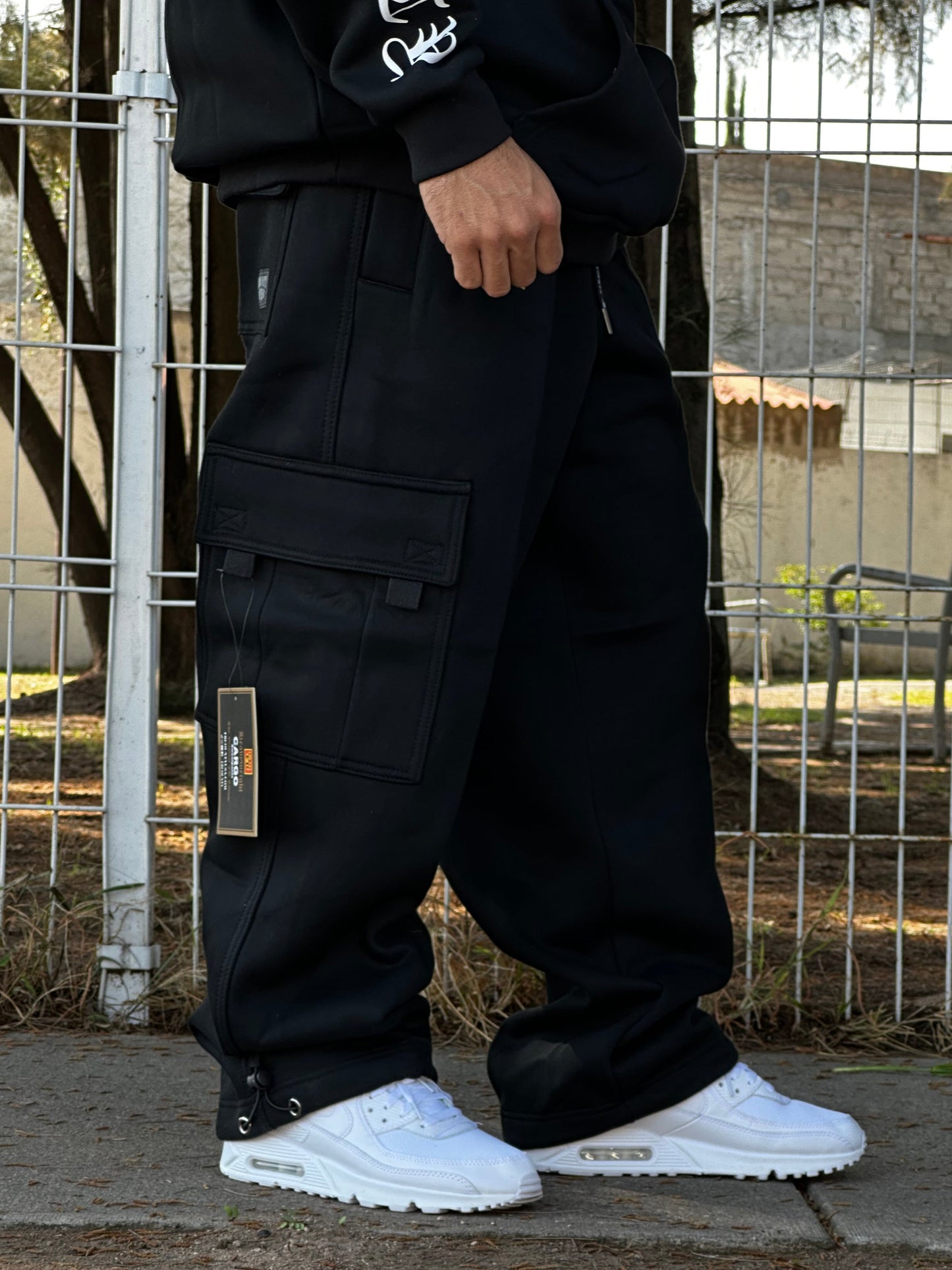 FB PANTS CARGO HEAVYWEIGHT BLACK