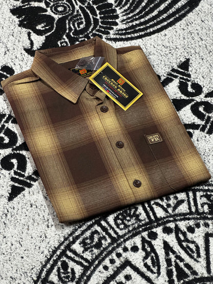 FB COUNTY MANGA CORTA “CHECKER”