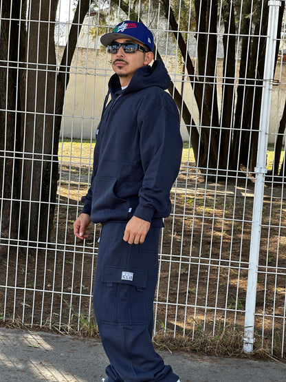 SUDADERA PROCLUB HOODIE 13Oz | BLUE NAVY