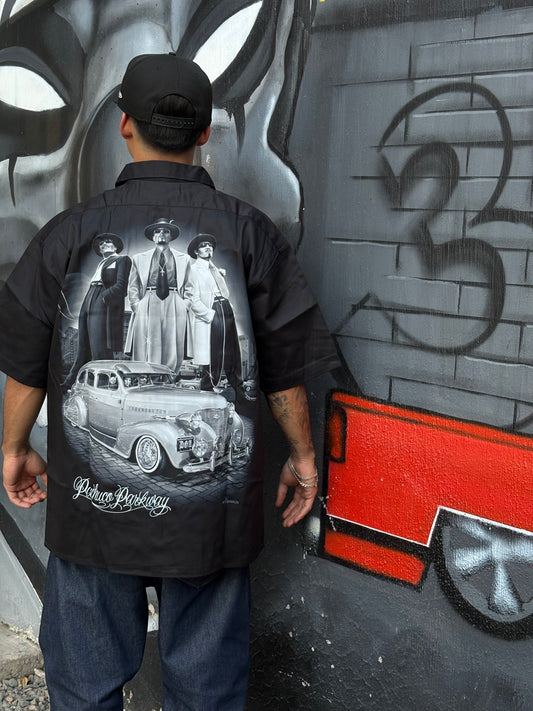 CAMISA DGA BOTONES DE TRABAJO MANGA CORTA “PACHUCO PARKWAY”