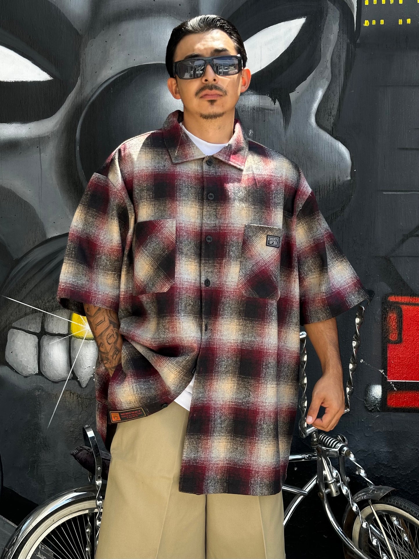 FB COUNTY VETERANA “WOOL SHIRT” MANGA CORTA