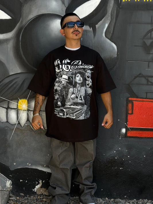 PLAYERA SHAKAWEAR SUPERMAXHEAVY “CHICANO”