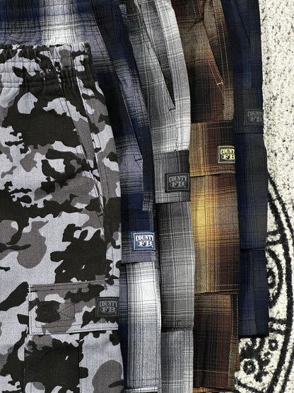 FB COUNTY SHORT CARGO “CHECKER”