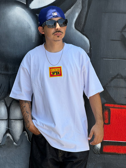PLAYERA FB COUNTY CUELLO REDONDO BOX LOGO HEAVY HARD