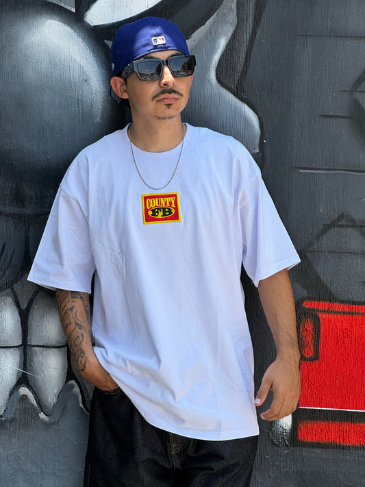 PLAYERA FB COUNTY CUELLO REDONDO BOX LOGO HEAVY HARD