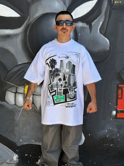 PLAYERA SHAKAWEAR SUPERMAXHEAVY “L.A. CALIFAS”