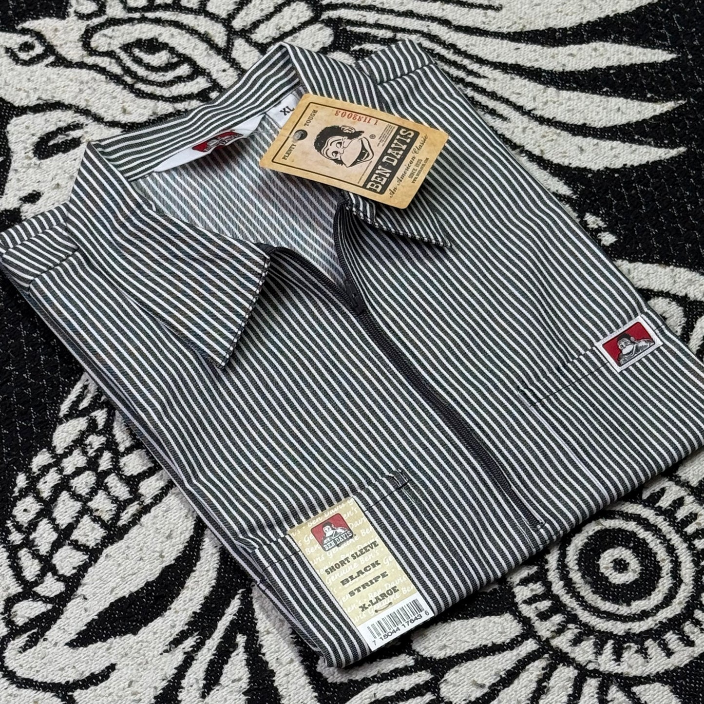 BENDAVIS CAMISA MEDIO CIERRE MANGA CORTA | RAYADA - STRIPES