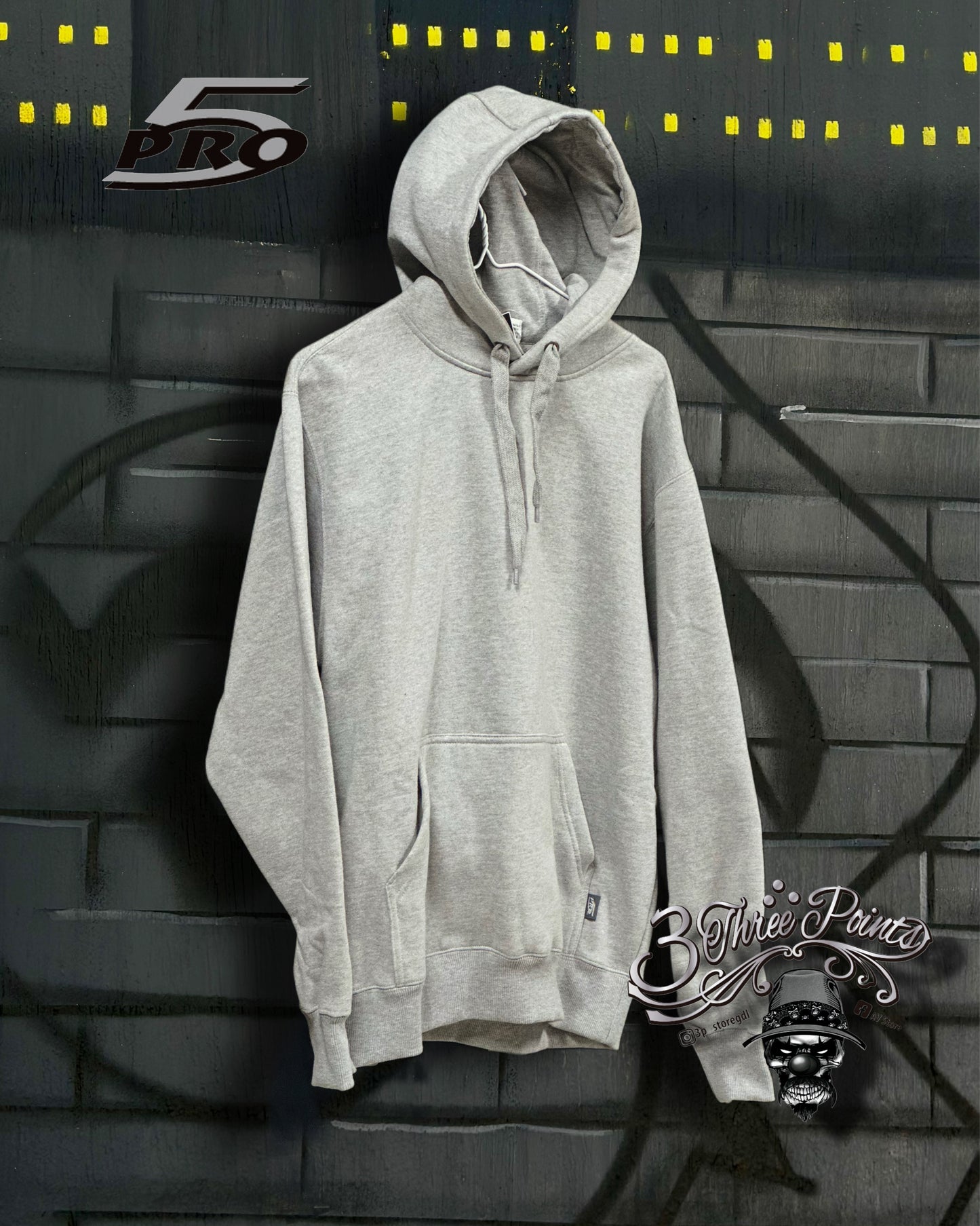 SUDADERA HOODIE CON CANGURO PRO5
