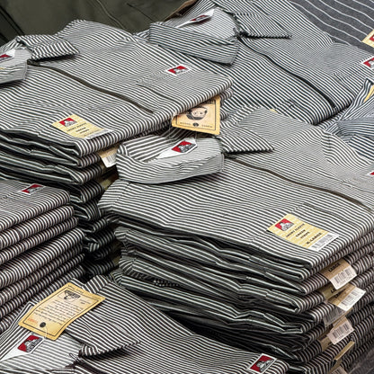BENDAVIS CAMISA MEDIO CIERRE MANGA CORTA | RAYADA - STRIPES