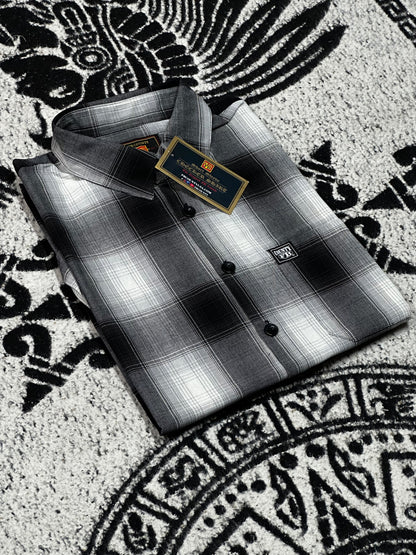FB COUNTY MANGA CORTA “CHECKER”