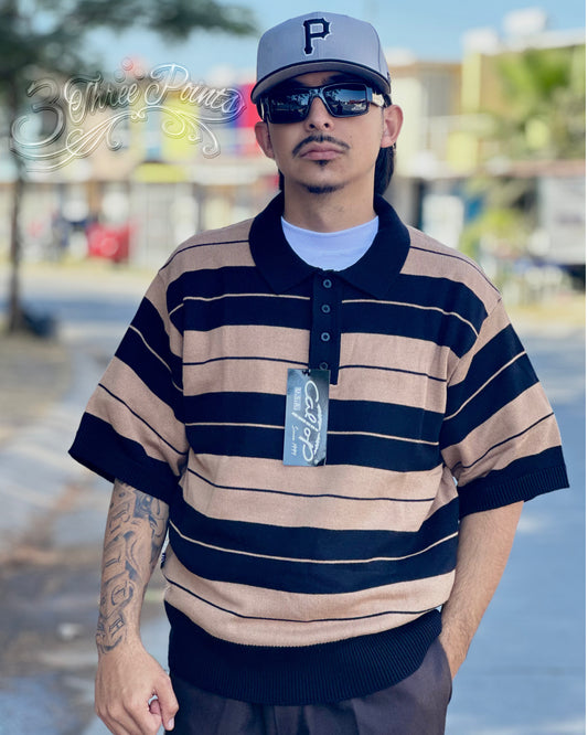 CALTOP CHARLY BROWN CARAMELO TEJIDA