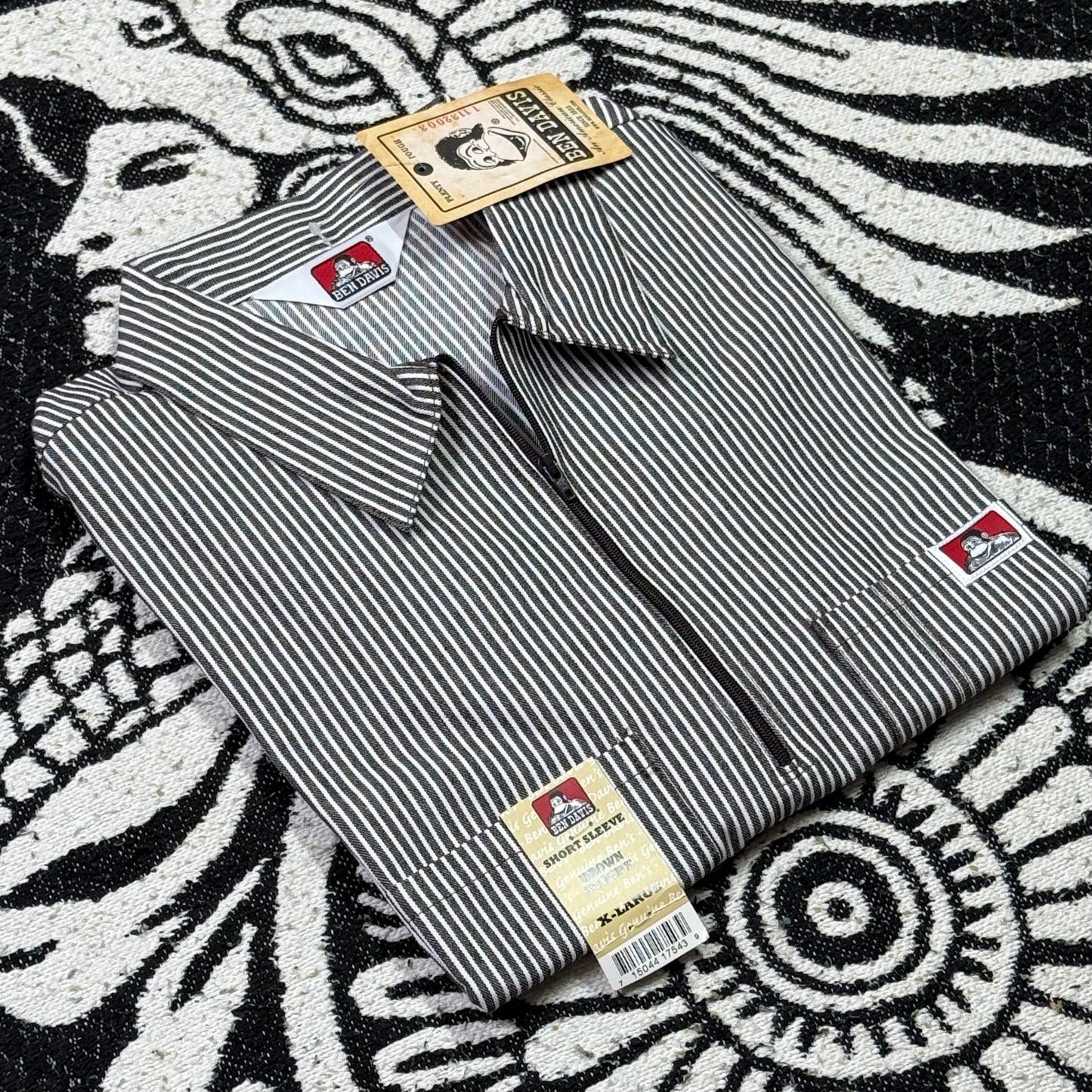 BENDAVIS CAMISA MEDIO CIERRE MANGA CORTA | RAYADA - STRIPES