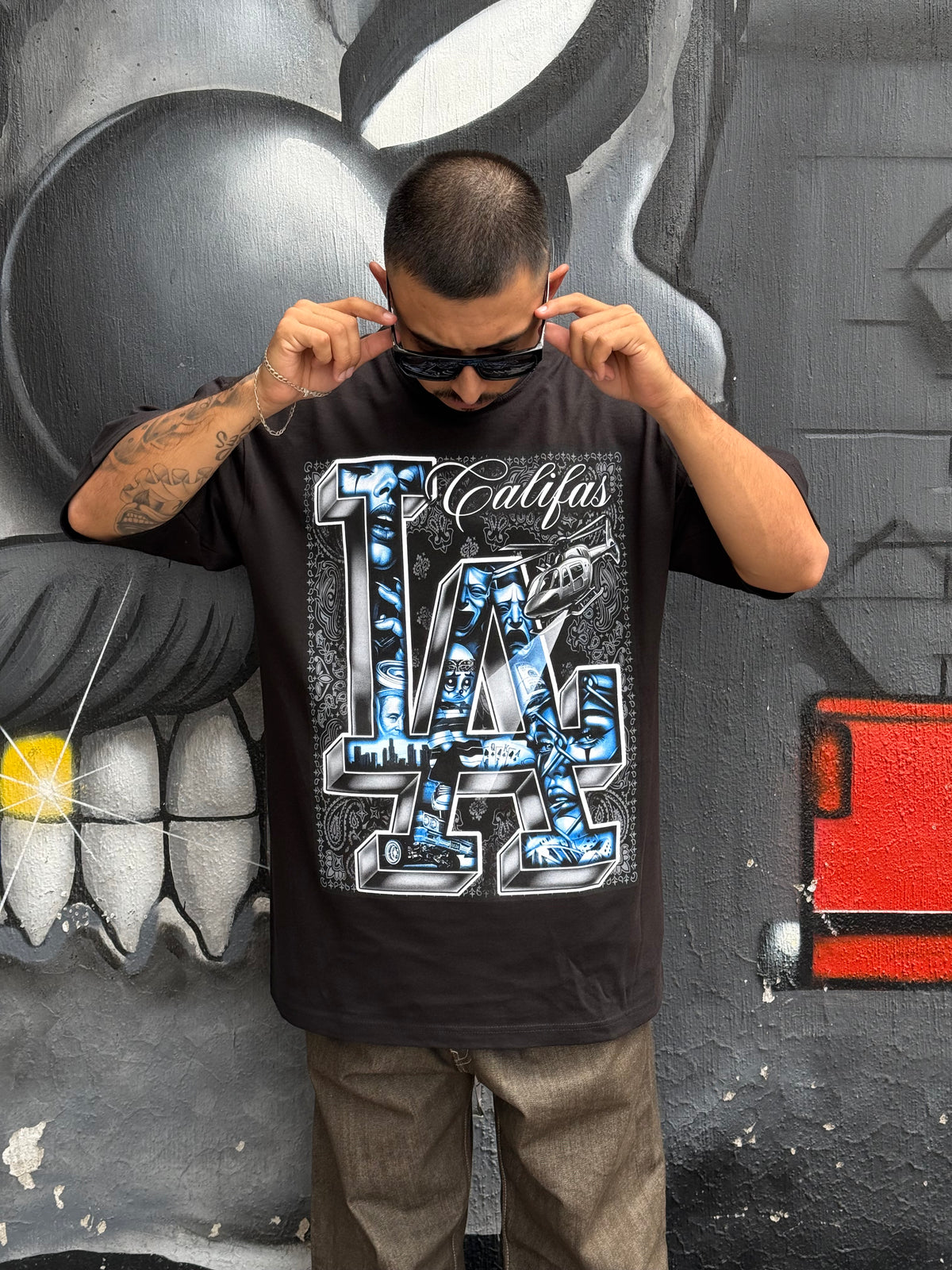 PLAYERA SHAKAWEAR SUPERMAXHEAVY “LA CALIFAS”