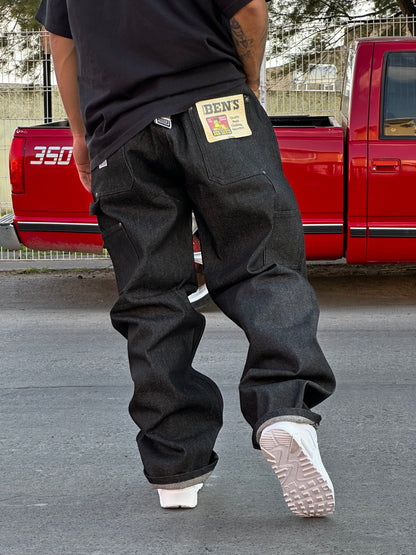 BENDAVIS PANTALÓN CARPINTERO MEZCLILLA NEVADO