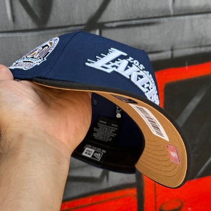 GORRA NEW ERA 9FORTY CURVA EXCLUSIVA SNAPBACK “LAKERS”