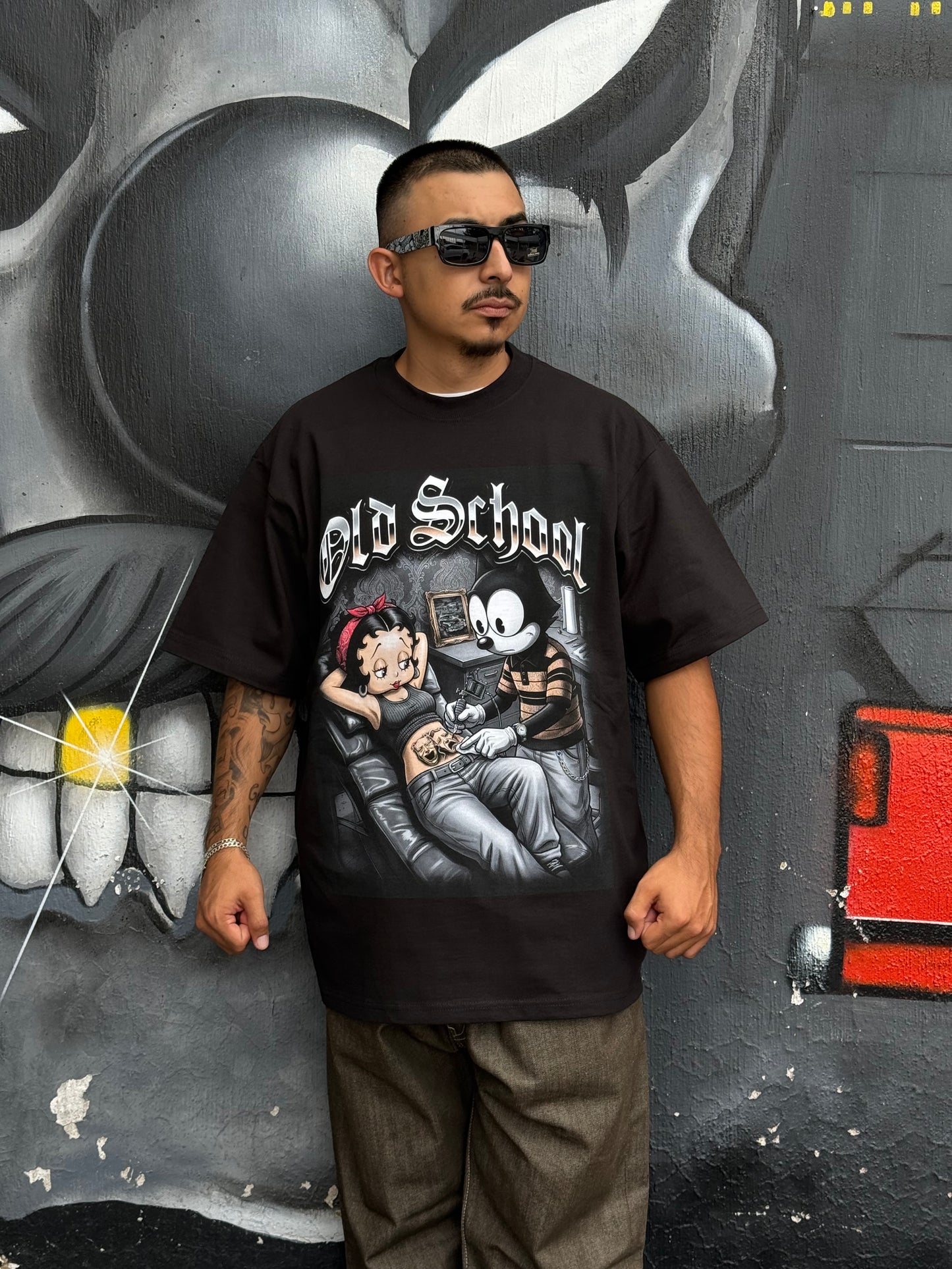 PLAYERA SHAKAWEAR SUPERMAXHEAVY “OLD SCHOOL”