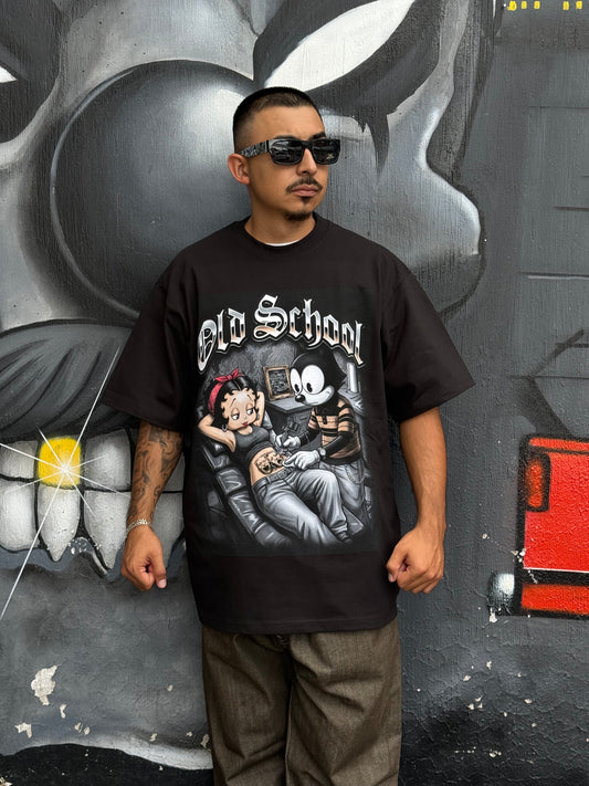 PLAYERA SHAKAWEAR SUPERMAXHEAVY “OLD SCHOOL”