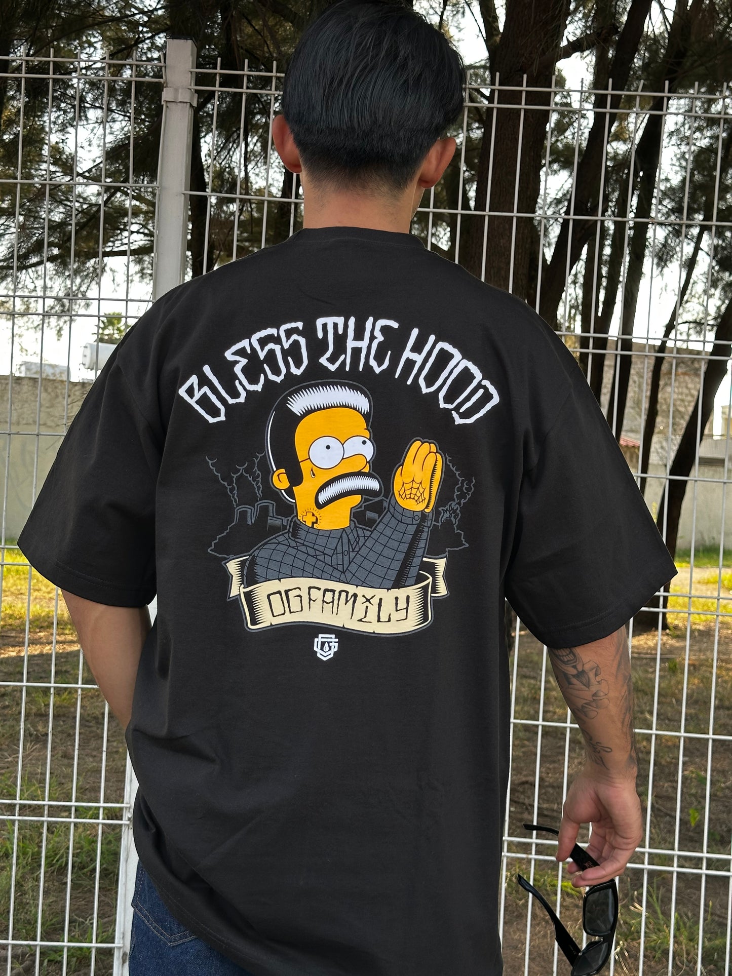 PLAYERA OG FAMILY SÚPER MAX HEAVY “BLESSED”