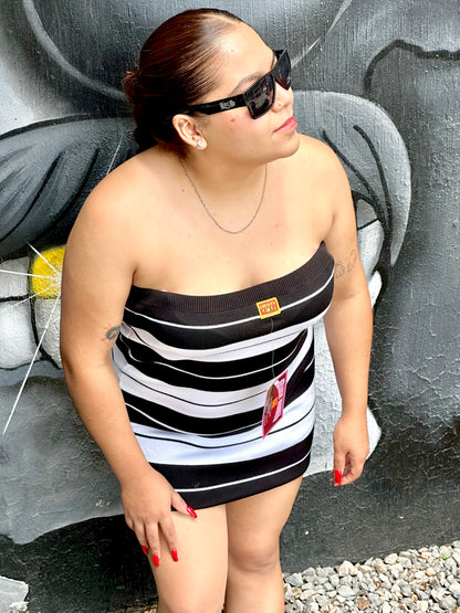 FB COUNTY GIRL CHARLIE BROWN “TUBE DRESS”