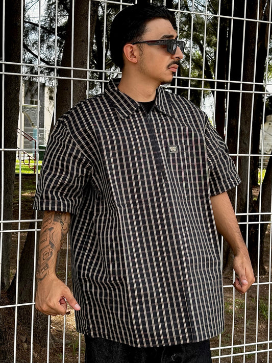 FB COUNTY 1/2 ZIPPER CUADROS