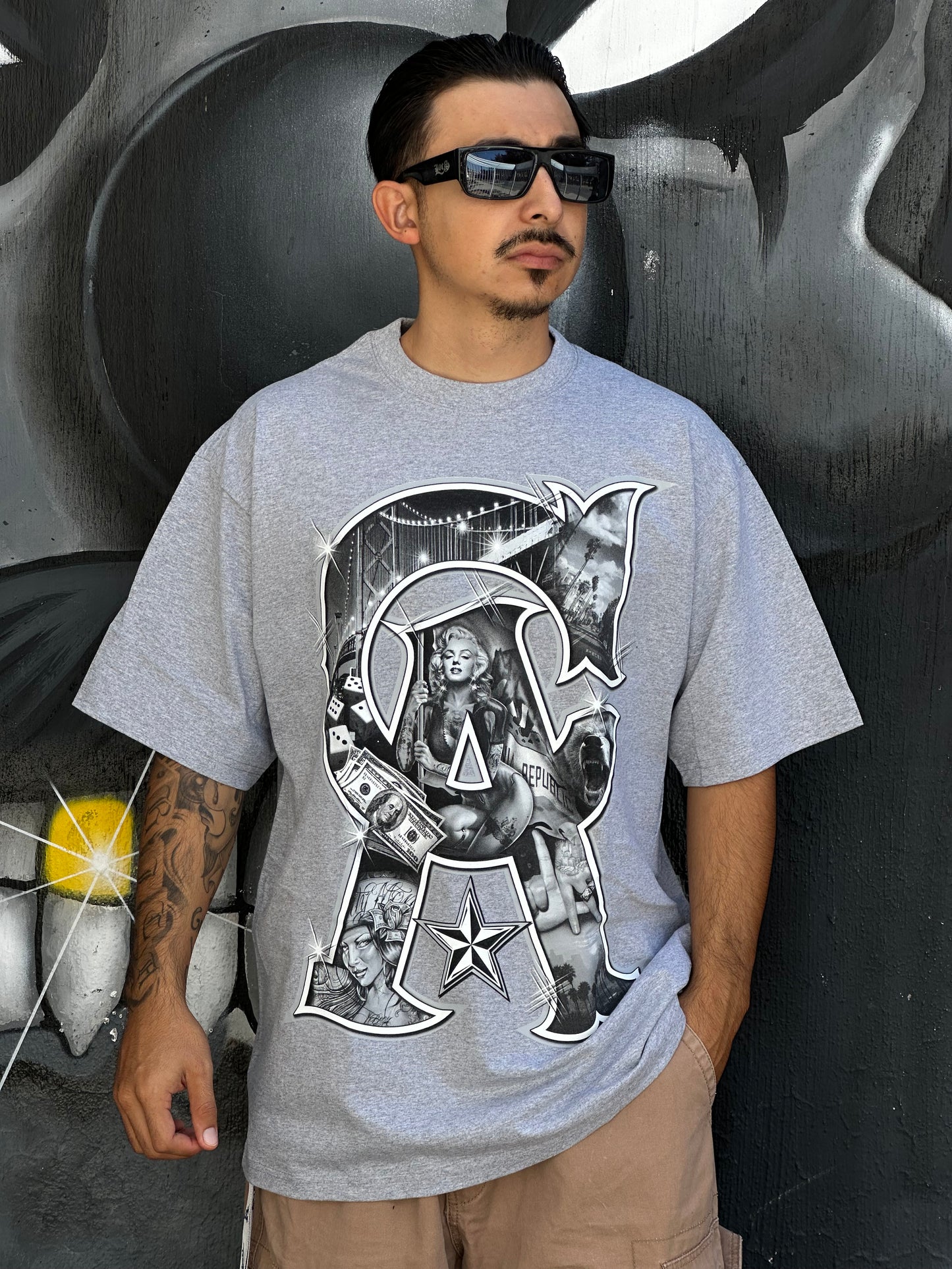 PLAYERA SHAKAWEAR SUPERMAXHEAVY “CALIFORNIA”